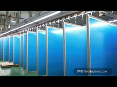 82-120 ίντσες υπέρυθρο Διαδραστικό Whiteboard 1855x1280mm Για την Εκπαίδευση Επιχειρήσεων