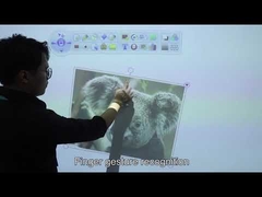 Εργοστάσιο λευκό προβολέα τοποθέτηση στήριγμα αλουμινίου κράμα προβολέα βραχίονα Mount για το λευκό πίνακα