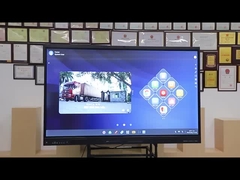 75 ιντσών Διαδραστικό επίπεδο πάνελ 65/ 86 /98 ιντσών Διαδραστικές πλακέτες 4K με στελέχη προαιρετικά