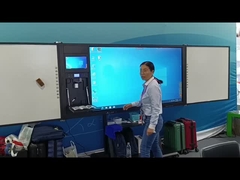 Όλα σε ένα Διαδραστικό Whiteboard με A Grade AG Πίνακα Καταγράφιμες πλευρικές πλακέτες Ultra HD ανάλυση