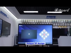 Διαδραστικό λευκό πίνακα επίπεδης οθόνης έξυπνες οθόνες αφής τηλεόραση 4K Ultra HD οθόνη