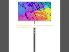 32 ιντσών περιστρεφόμενη έξυπνη τηλεόραση με ακουστική οθόνη για διαδραστικές εκθέσεις και εκδηλώσεις