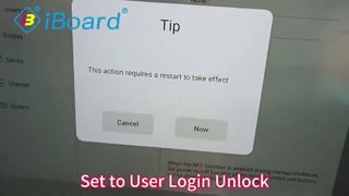 Λειτουργία NFC σε έξυπνες πίνακες συσκέψεων