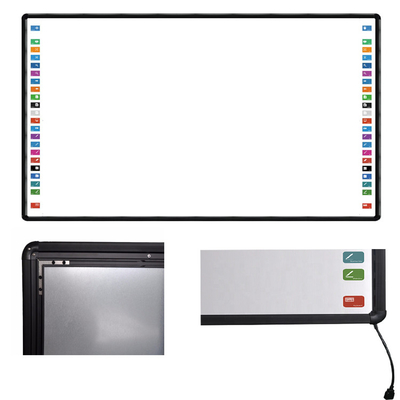 86 ιντσών Διαδραστικό Whiteboard Smart TV οθόνες Πίνακα με προβολέα για το σχολείο