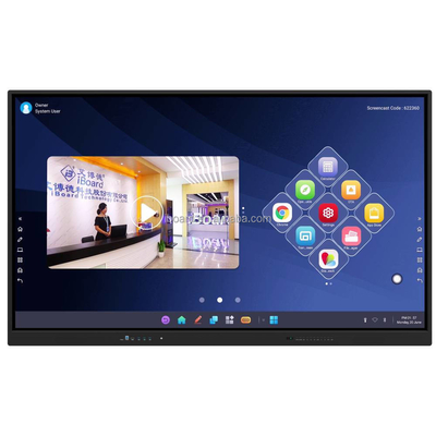 Πολλαπλές αφής Android 13 iBoard Διαδραστικό Whiteboard Win αφής οθόνη οθόνη έξυπνη οθόνη για την εκπαίδευση διδασκαλία