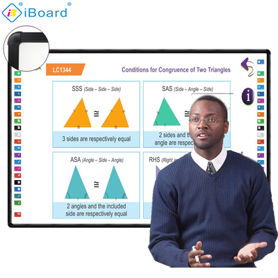 Iboard Classroom 102 ιντσών Smart Touch Board Διαδραστικός πίνακας με προβολέα