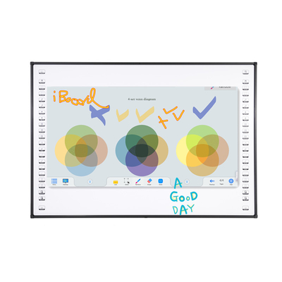 Υπερκόκκινη αλληλεπίδραση Whiteboard γραφική επιφάνεια δάχτυλα άγγιγμα Smart Boards για τη σχολική διδασκαλία & Επιχειρηματική συνάντηση