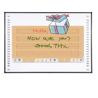 63 ιντσών Διαδραστική Whiteboard υπέρυθρο Touch Smart Board Για εκπαίδευση / διδασκαλία
