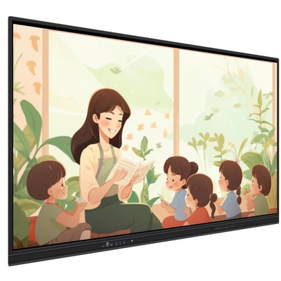 Όλο σε ένα Διαδραστικό Whiteboard 65 75 86 ιντσών Media Player Multi Touch IR Points Smart TV Board Για εκπαιδευτικό γραφείο