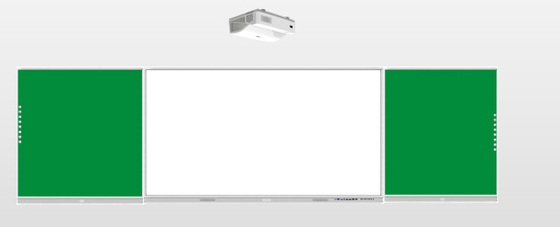 Ευφυής Blackboard 75 86 98 ιντσών λευκό μαύρο πράσινο πίνακα Android Win διπλό σύστημα οθόνη αφής για το πανεπιστήμιο