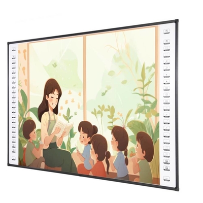 Υπερκόκκινο Διαδραστικό Whiteboard IR Touch Frame USB Port 82 ίντσες 10 σημεία Smart Whiteboard White Board για παιδιά νηπιαγωγείου