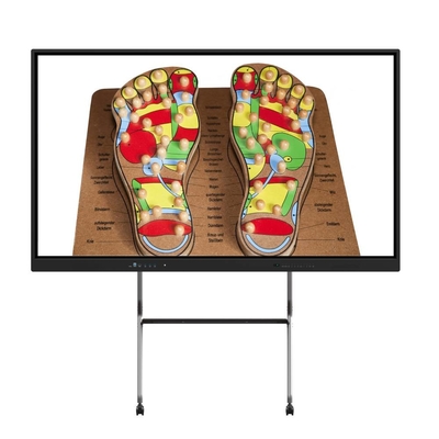 LED Διαδραστικό Whiteboard 65/75/86/105/110 ίντσες Φαγκό Ηλεκτρονική Πολλαπλή Οθόνη αφής έξυπνη οθόνη LCD αίθουσα συνεδριάσεων