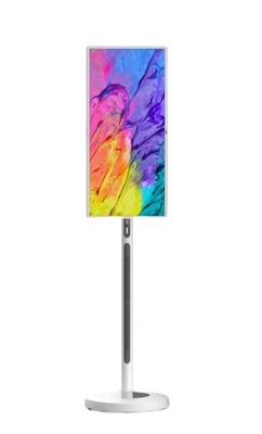 Κιόσκι Muilt touch 32 ιντσών Mobile Smart Touch Screen Φορητή ασύρματη έξυπνη οθόνη