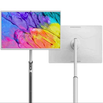 Κιόσκι Muilt touch 32 ιντσών Mobile Smart Touch Screen Φορητή ασύρματη έξυπνη οθόνη