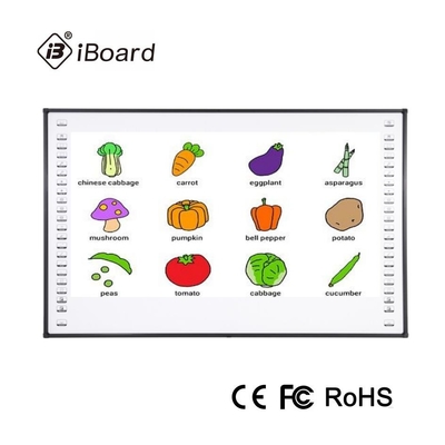 Εργοστάσιο Iboard παρέχει 102 ιντσών Smart Touch Board Διαδραστικό Whiteboard με προβολέα για την τάξη