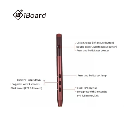 Micro USB Intelligent Pen 2.4GHz RF ασύρματος για διαδραστικό πίνακα αφής