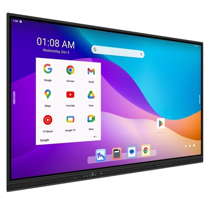 Σύστημα βίντεο-διάσκεψης IBoard 75 ιντσών με 13MP κάμερα και 6mic Διαδραστικό Whiteboard Smart Boards για συνάντηση