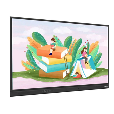 65 75 86 ιντσών 4K Ultra HD Windows OS έξυπνη επιφάνεια τοίχου LCD οθόνη με κινητή στήλη