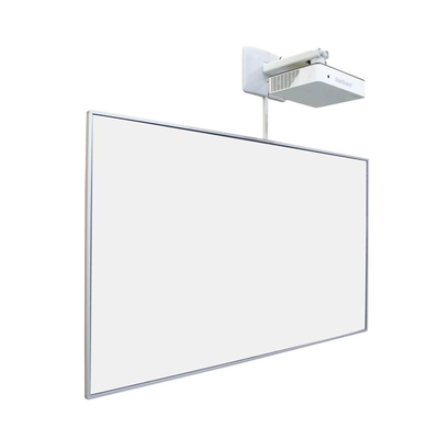 Αλουμινένιο πλαίσιο Iboard Διαδραστικό Whiteboard 90 ιντσών Για χρήση προβολέα