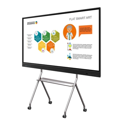 Σύστημα Android 11 13 Διαδραστικό επίπεδο πάνελ WIFI Bluetooth Hotspot USB TYPE-C Smart boards tv για το σχολείο του πανεπιστημίου