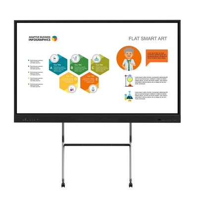 Android 13 LED Διαδραστικό Whiteboard 40 σημεία αφής 86 ιντσών Smart TV οθόνες με WIFI BT HOTSPOT για τη διδασκαλία στο σχολείο