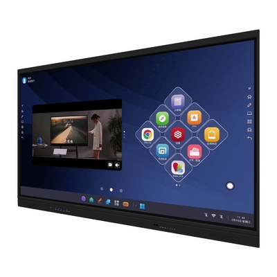 Διαδραστικό IR Whiteboard EDLA Google Πιστοποιημένο Μαύρο Android OPS 40 σημεία Monitor με αισθητήρα φωτός NFC για το παιδί του σχολείου
