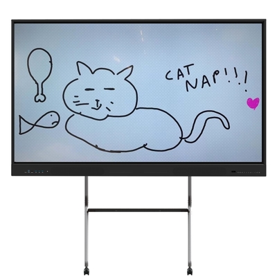 3840*2160 LCD Διδακτικό Πίνακα 5ms Διαδραστικό Πίνακα αφής Windows Linux υπέρυθρο Για Επιχειρηματική ή Σχολική Εκπαίδευση