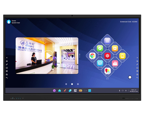 Ζεστή πώληση Φθηνή 65 75 ιντσών 4K οθόνη LCD Smart Board Τιμές Ψηφιακό Whiteboard Εκπαιδευτικό Διαδραστικό Whiteboard