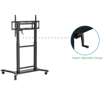 55" 86" Διαδραστικό Whiteboard Stand 200KGS με Standard VESA Εύκολη χρήση και εγκατάσταση