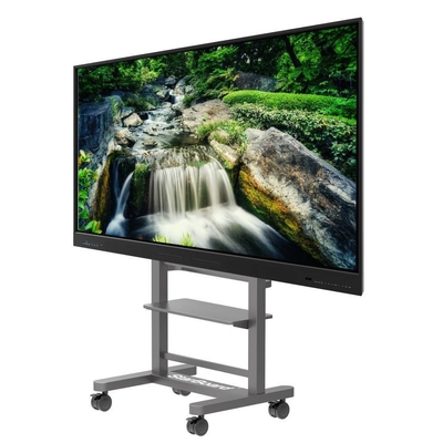 Ηλεκτρονική οθόνη LCD 65 ιντσών 20 σημείων Android 14 USB Wifi Light Sensor Ηλεκτρονικός υπολογιστής τηλεόρασης για την παρουσίαση του γραφείου καθηγητή