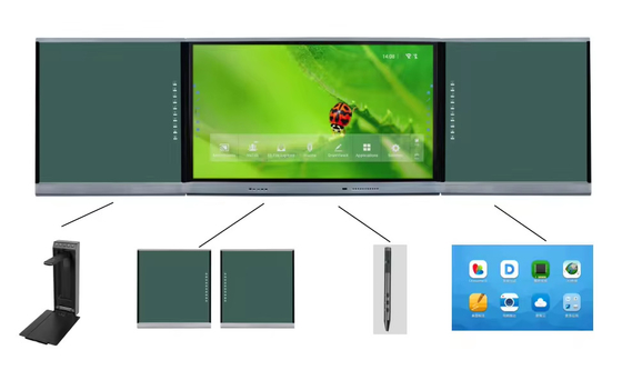 86 ιντσών ABA Intelligent Blackboard IR 20 σημεία αφής με Android Windows OS Camera Mic ενσωματωμένο για αίθουσες συνεδριάσεων