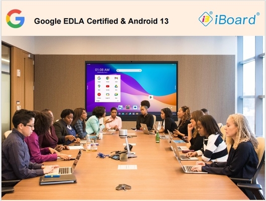 Android 13 Google EDLA Πιστοποιημένη οθόνη αφής 178° ευρεία γωνία προβολής οθόνη αφής για Mac OSX και Android
