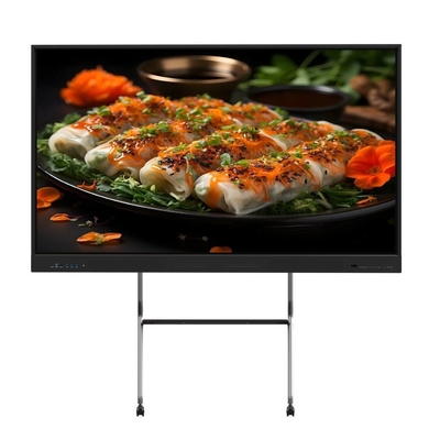 Διαδραστική Whiteboard Flat Panel Smart Touch Monitors τηλεόραση 4K Ultra HD οθόνη με All-in-one PC για επιχειρήσεις και διδασκαλία