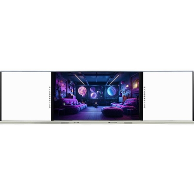 86 ιντσών ABA Intelligent Blackboard IR 20 σημεία αφής με Android Windows OS Camera Mic ενσωματωμένο για αίθουσες συνεδριάσεων