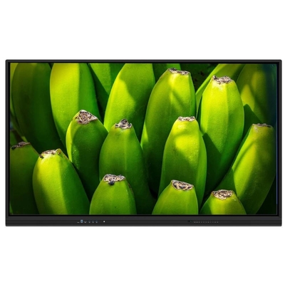 Ηλεκτρονική οθόνη LCD 75 86 ιντσών USB HDMI TYPE-C WIFI BT Ηχεία ενσωματωμένο Android PC Media Player για αίθουσα σκηνής διαλέξεων