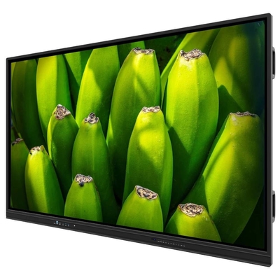 Ηλεκτρονική οθόνη LCD 75 86 ιντσών USB HDMI TYPE-C WIFI BT Ηχεία ενσωματωμένο Android PC Media Player για αίθουσα σκηνής διαλέξεων