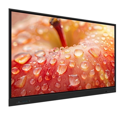 Διαδραστική οθόνη αφής 98 ιντσών Smart TV με Android Windows OS Webcam Mic Διαδίκτυο για διδασκαλία αίθουσας συνεδριάσεων