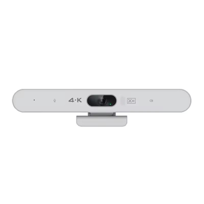 Μαύρο λευκό Εύκολη εγκατάσταση 4K βίντεο κάμερα τηλεδιάσκεψης κάμερα USB AI αυτόματη παρακολούθηση 2160p Webcam παρακολούθηση με ομιλητή ήχο αίθουσα συνεδριάσεων
