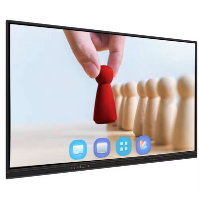 IBoard 86 ιντσών 4K Διαδραστικό επίπεδο πάνελ με Multi-Touch Smart Interactive Board για επιχειρήσεις και εκπαίδευση