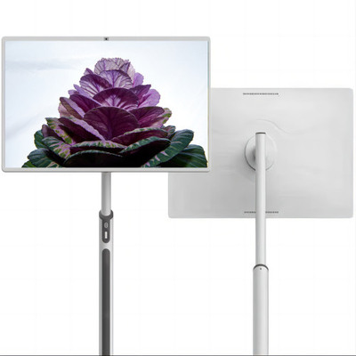 iBoard 32 ιντσών φορητή έξυπνη οθόνη Android εσωτερική κινητή οθόνη αφής έξυπνη τηλεόραση περιστρεφόμενη φορητή τηλεόραση για ζωντανή ροή