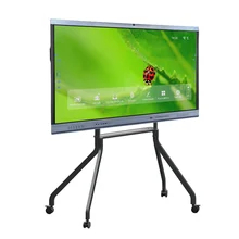 15W * 2 ηχεία και λειτουργικό σύστημα Android Διαδραστική επίπεδη οθόνη οθόνης για διάλεξη