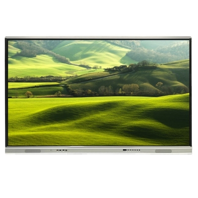 4K Ανάλυση Διαδραστική επίπεδη επιφάνεια 350 φωτεινότητα υψηλή φωτεινότητα και 15W * 2 ηχεία Android 13 Διαδραστικό Whiteboard για την εκπαίδευση και τη σύσκεψη στο σχολείο