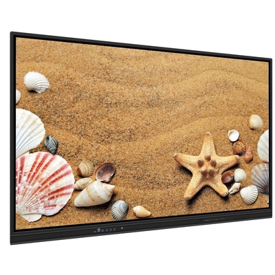 65' Διαδραστική επίπεδη οθόνη Smart TV αφής για συνέδριο