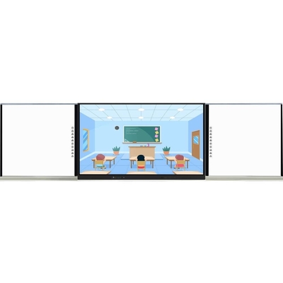 Καταγράφσιμο Intelligent Smart Whiteboard 75 86 98 ιντσών με Android Windows OPS σύστημα PC Camera Mic Σκανάρα εγγράφων προαιρετικό για διδασκαλία στην τάξη πανεπιστημίου κολεγίου