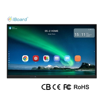 CIboard 65 ιντσών Smart TV οθόνες Blackboard Διαδραστική επίπεδη οθόνη αφής οθόνη με όλα σε ένα υπολογιστή του εξοπλισμού συνεδριάσεων