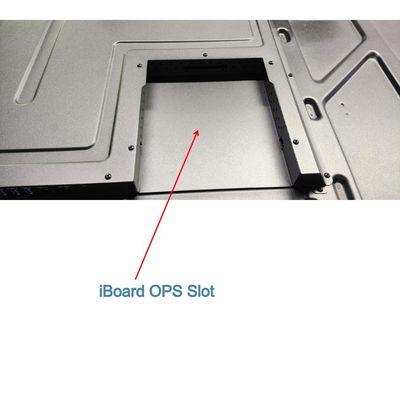 65' ινφρα κόκκινη διαδραστική οθόνη αφής Ηλεκτρονική επιφάνεια για εκπαίδευση Συνεδριάσεις Γραφείο Διαφήμιση στην τάξη