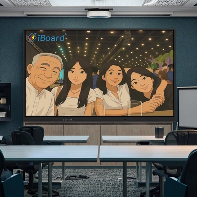 4 3 Ratio Iboard Διαδραστικό Whiteboard με σύνδεση VGA και Android 11 8 64G