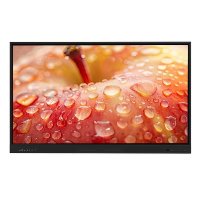 LED Interactive Whiteboard 86 98 110 ίντσες Android 13 14 LCD Smart Board Response 5-8 Ms λογισμικό συνεδριάσεων συμβατό με κάμερα και μικρόφωνο και mobile stand