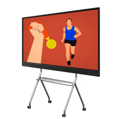 Μαύρο χρώμα φορητό διαδραστικό whiteboard με χειροκίνητη βαθμονόμηση USB διεπαφή και OEM χρώμα