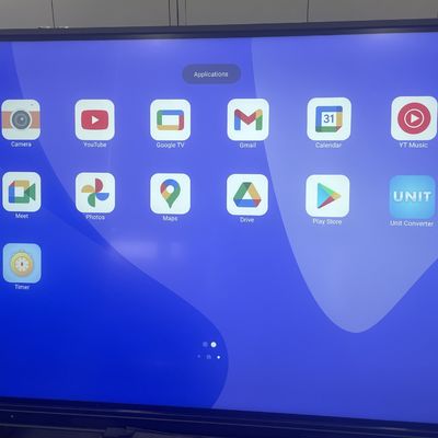Νέο Android 75 ιντσών Διαδραστικό επίπεδο πάνελ για έξυπνη τάξη και συνέδριο